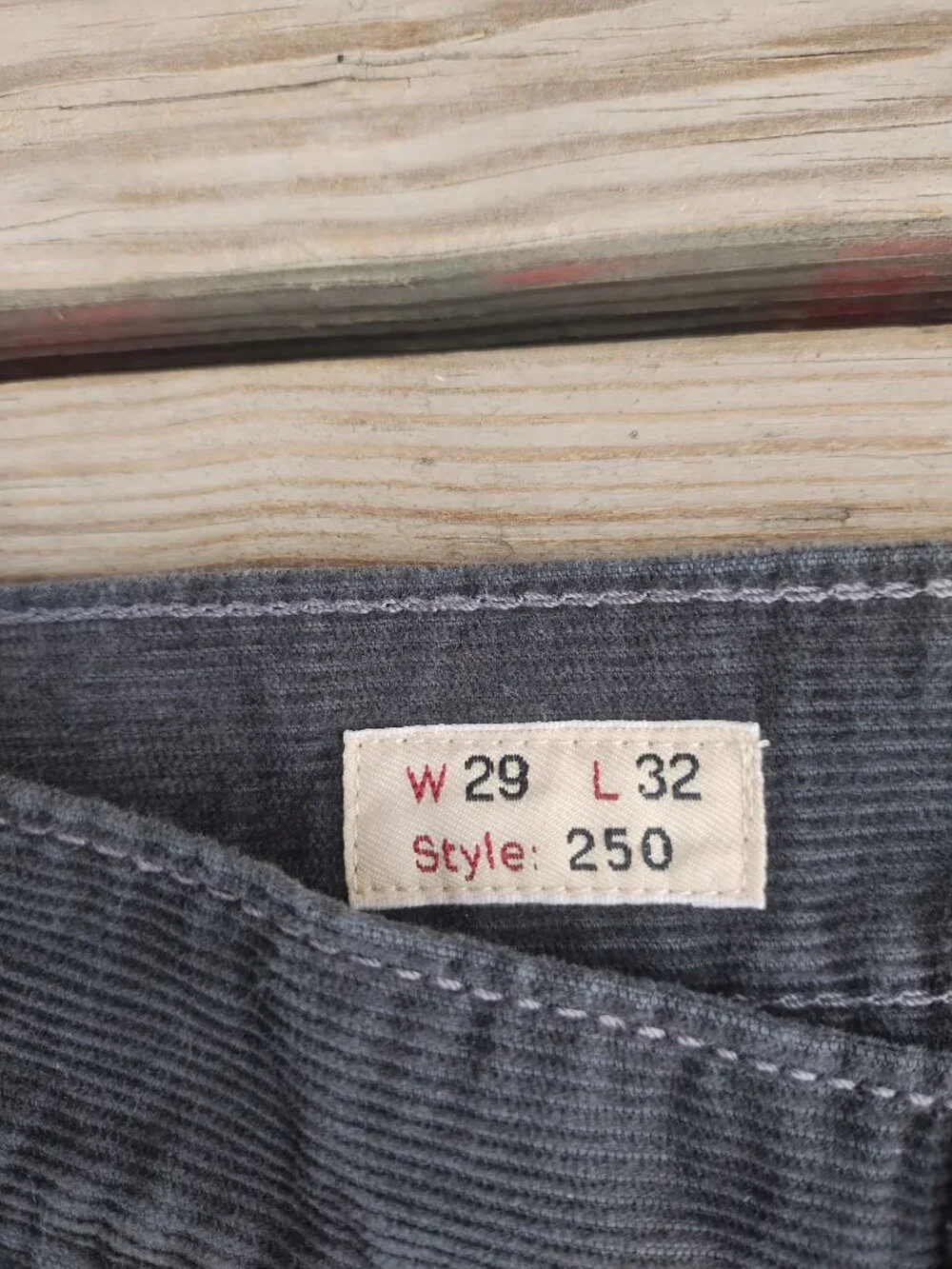 J. Crew Skinny Fit Stretch Corduroy Pants Grey 29x32